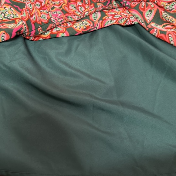 J.Crew Ruffle V-Neck Mini Dress SZ 6 - Picture 9 of 10